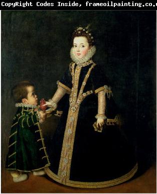 Sofonisba Anguissola Girl with a dwarf